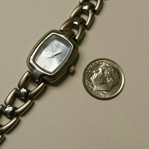 Silvertone small Anne Klein II watch